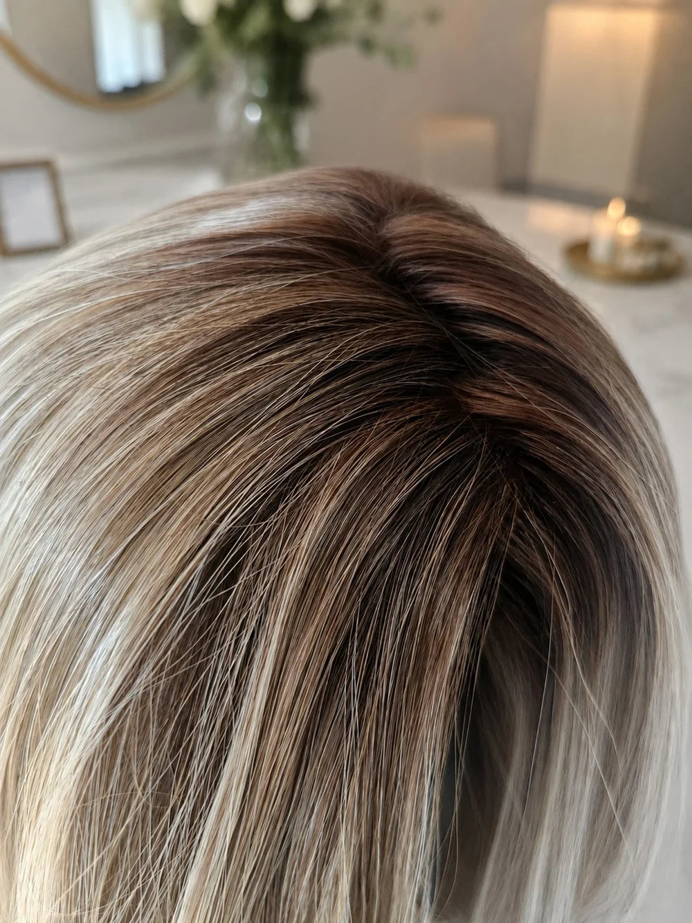 Belle Tress Balance HF British Milktea Wig Pre-Loved Tag Box